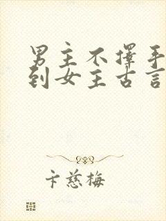 男主不择手段得到女主古言