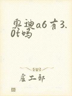 奥迪a6有3.0t吗
