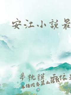 安江小说最新