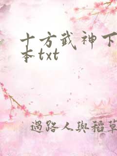 十方武神下载全本txt