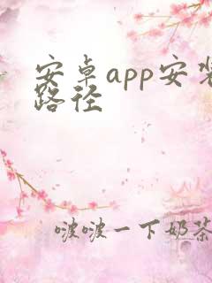 安卓app安装路径