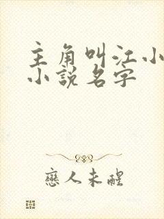 主角叫江小白的小说名字 主角叫江小白的小说名字