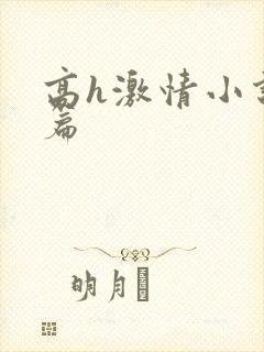 高h激情小说短篇 高h激情小说短篇