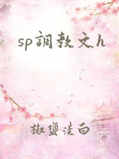 sp调教文h sp调教文h