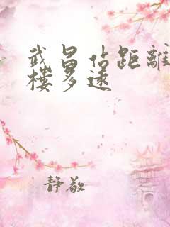武昌站距离黄鹤楼多远