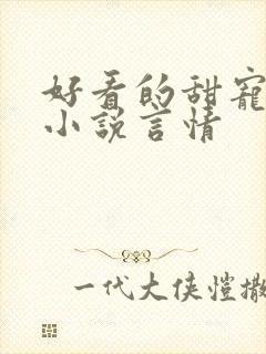 好看的甜宠短篇小说言情
