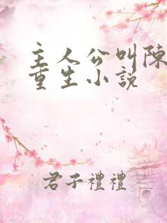 主人公叫陈风的重生小说