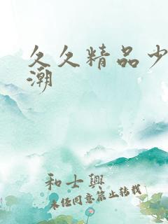 久久精品少妇高潮