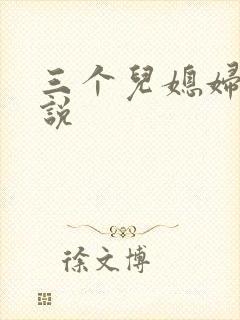 三个儿媳妇的小说