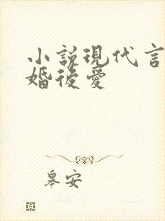 小说现代言情先婚后爱 小说现代言情先婚后爱