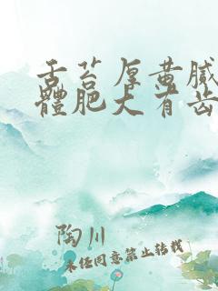 舌苔厚黄腻臭舌体肥大有齿痕