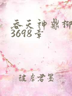 吞天神鼎柳无邪3698章