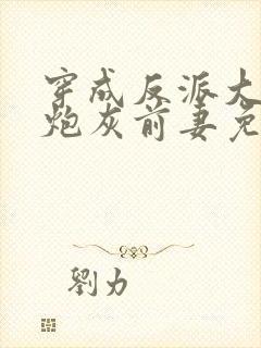 穿成反派大佬的炮灰前妻免费阅读
