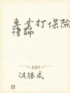 专业打保险理赔律师