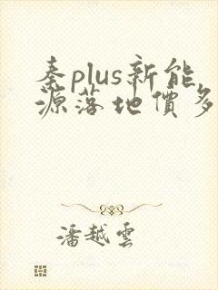 秦plus新能源落地价多少