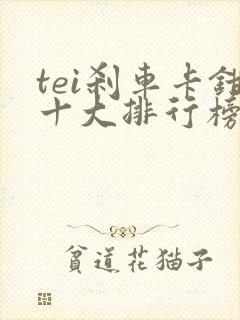 tei刹车卡钳十大排行榜