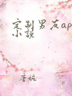 定制男友app小说
