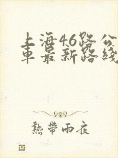 上海46路公交车最新路线图