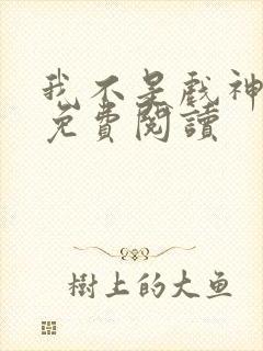 我不是戏神正版免费阅读