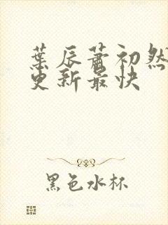 叶辰萧初然最快更新最快