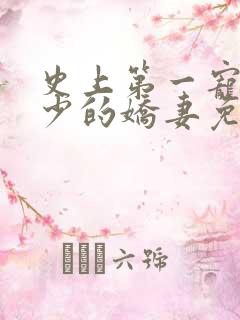 史上第一宠婚慕少的娇妻免费