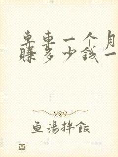 专车一个月可以赚多少钱一个月 专车一个月可以赚多少钱一个月