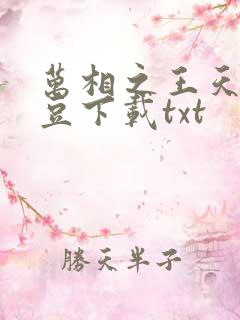 万相之王天蚕土豆下载txt