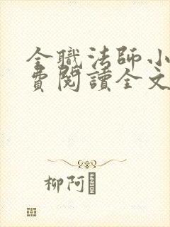 全职法师小说免费阅读全文