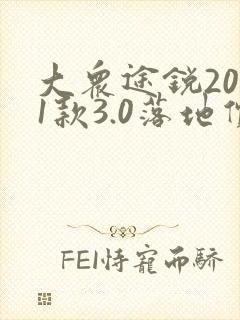 大众途锐2021款3.0落地价