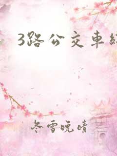 3路公交车线路