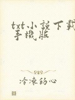 txt小说下载手机版