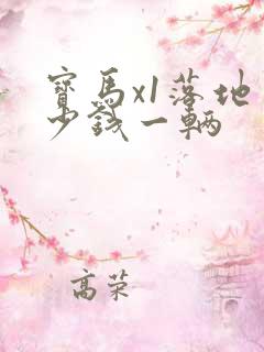 宝马x1落地多少钱一辆 宝马x1落地多少钱一辆