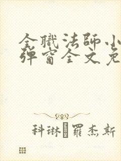 全职法师小说无弹窗全文免费阅读