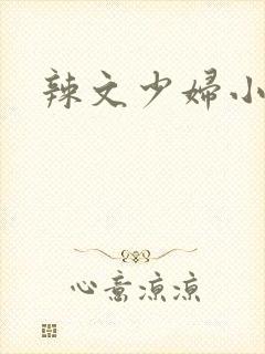 辣文少妇小说