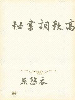 秘书调教高h