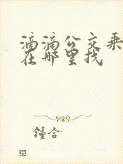 滴滴公交乘车码在哪里找