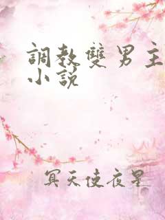 调教双男主奴隶小说