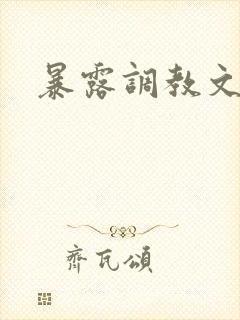 暴露调教文