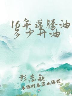 16年迈腾油箱多少升油