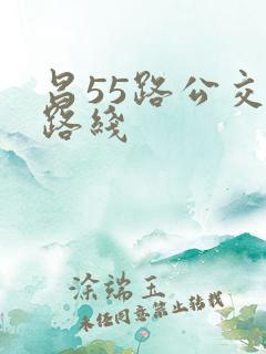 昌55路公交车路线