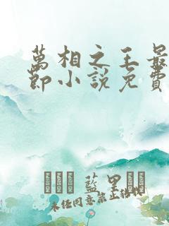 万相之王最新章节小说免费阅读