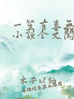 一笙有喜无删减小说全文阅读