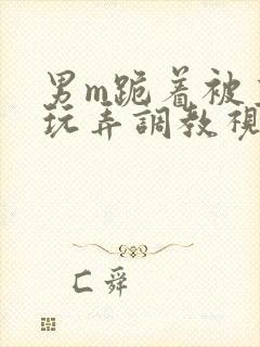 男m跪着被主人玩弄调教视频