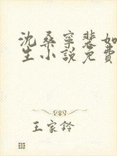 沈桑宁裴如衍重生小说免费