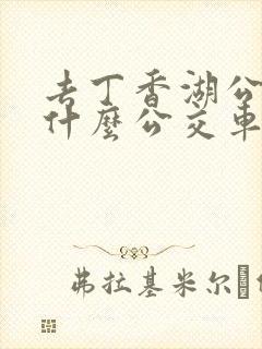 去丁香湖公园坐什么公交车