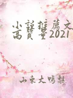 小说推荐文笔好高质量2021
