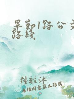 毕节1路公交车路线