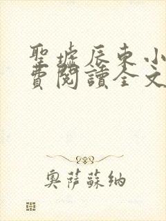 圣墟辰东小说免费阅读全文无删减