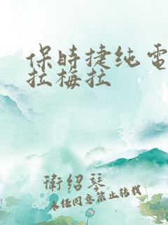 保时捷纯电动帕拉梅拉