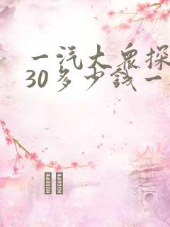 一汽大众探岳330多少钱一辆 一汽大众探岳330多少钱一辆